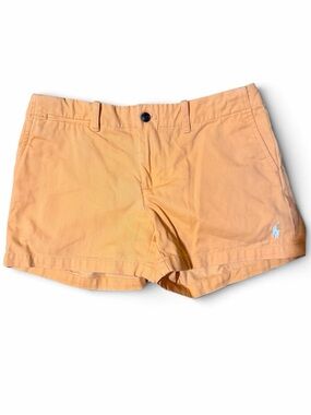 Ralph Lauren Peach-Orange Cotton Chino Shorts Sz 2